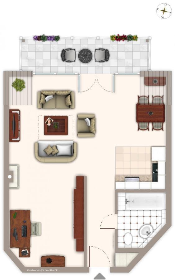 Arkonablick 33 Meerblick Premium Loft Villa Breege Luaran gambar